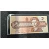 Image 4 : 3 Canada 1986 $2 Bills