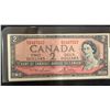 Image 2 : 1954 Canada $2 Bill
