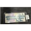 Image 1 : Very Nice 1986 Canada $5 Bill
