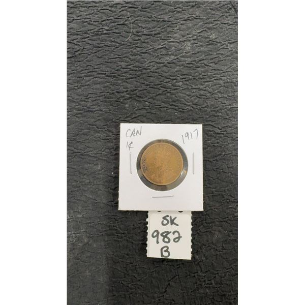 1917 Canada Large Penny