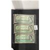 Image 1 : 3 1967 Canada $1 Bills