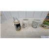 Image 3 : German-Style Ceramic Beer Stein with, Souvenir Mugs, and More