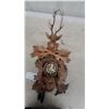 Image 2 : German Black Forest Hunter-Style Cuckoo Clock with Stag Head and Game Birds