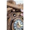 Image 4 : German Black Forest Hunter-Style Cuckoo Clock with Stag Head and Game Birds