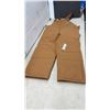 Image 1 : Carhartt R03 Brown Duck Bib Overalls, Size 42 x 30