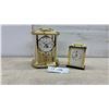 Image 1 : Hermle Quartz Moon Phase Anniversary Clock and Trendmaster Carriage Clock