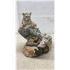 Image 3 : Ducks Unlimited Canada "Patient Watch" Cougar Sculpture, 1997, Limited Edition 387/700, Approx 8 x