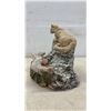 Image 4 : Ducks Unlimited Canada "Patient Watch" Cougar Sculpture, 1997, Limited Edition 387/700, Approx 8 x