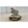 Image 5 : Ducks Unlimited Canada "Patient Watch" Cougar Sculpture, 1997, Limited Edition 387/700, Approx 8 x
