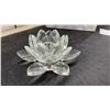 Image 4 : Fifth Avenue Crystal Ltd. "Lotus" Candleholder, 13 cm, Two Pieces with Original Boxes
