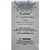 Image 5 : Fifth Avenue Crystal Ltd. "Lotus" Candleholder, 13 cm, Two Pieces with Original Boxes