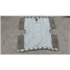 Image 5 : Woven Area Rug, 36 x 52" with Fringe and 3 Shark Mop Pads