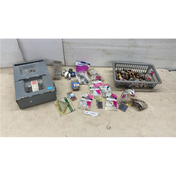 Federal Pacific Stab-Lok 100 Amp 120/240V Load Center with Pex Fittings, Brass, Copper Fittings and