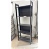 Image 2 : Sterilite Eight-Drawer Plastic Storage Cart and Five-Shelf Wooden Bookshelf, 65 x 24 1/2 x 9 1/2"