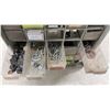 Image 6 : 48 and More Drawer Small Parts Organizer Cabinet with Assorted Fasteners and Hardware, 20 x 13 x 6