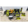 Image 1 : 18v Ryobi Drills, Speaker, Batteries, Chargers