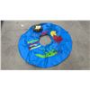 Image 4 : Sevylor Inflatable Towable Water Tube with Airhead 60-Foot Tube Tow Rope