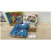 Image 1 : Mattel KerPlunk Game, Kiddo Lab Baby Piano and Dj Mixer, Creative Link Building Blocks, and More