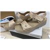 Image 2 : Kuailu Men's Slides Size 12 and Firelli Women's Orthopedic Sandals Size 9.5