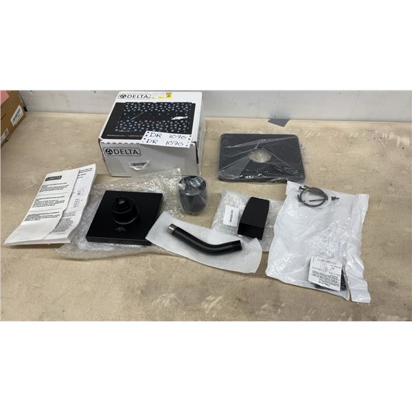 Delta Modern Monitor 14 Series Shower Trim T14267-BL-PP Matte Black 1.75 GPM