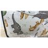 Image 2 : BUTOA Baby Lounger, Breathable Co-Sleeping Nest for Newborns 0-24 Months, Grey Dinosaur Pattern