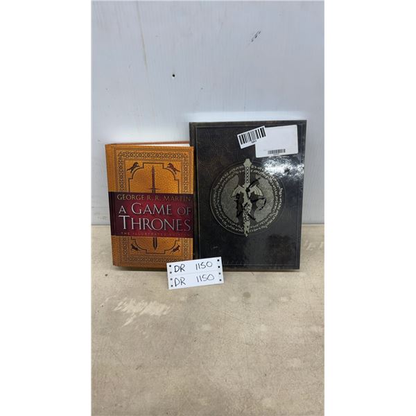 A Game of Thrones Illustrated Edition by George R. R. Martin and Collector's Edition Zelda Book