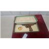 Image 1 : Weihrauch HW 70 Match .177 Caliber Spring-Piston Air Pistol with Pellets and Original Box Vintage