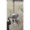 Image 3 : Vintage Cast Iron Bird Bath with Ornate Scrolled Base, Bird Cage Stand, and More