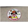 Image 5 : Grain Belt Beer Advertising Tray and Shrine Circus Dazzle Clown Patches