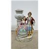 Image 2 : 4 Teapots, Cookie Jar Lid, and 1 China Man &Women