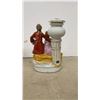 Image 3 : 4 Teapots, Cookie Jar Lid, and 1 China Man &Women