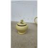 Image 4 : Matching Set of Coffee Cups, Teapot, Cream and Sugar Jars