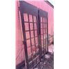 Image 1 : Pair of Vintage French Doors with 21 Glass Panes 34 x 90