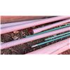 Image 2 : PVC Conduit Piping, Rebar Garden Stakes, and Partial Roll of Polly