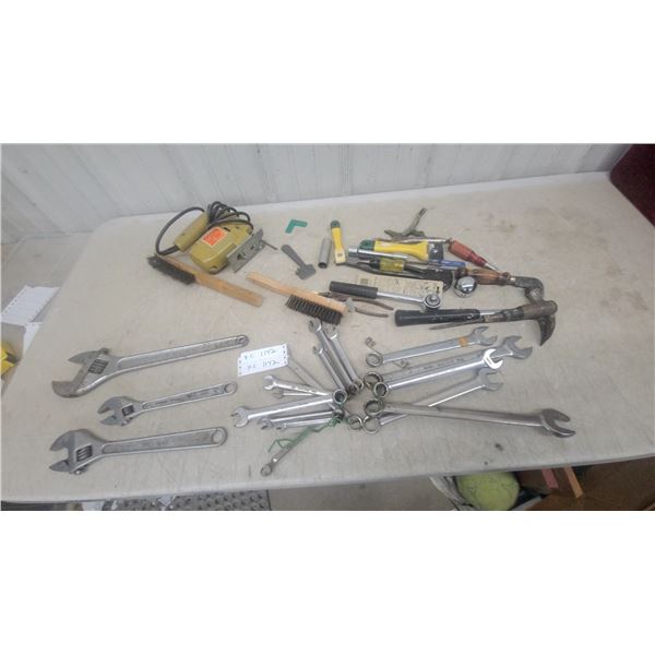 Black & Decker 7514 Jigsaw, Adjustable Wrenches, Combination Wrench Set, and More