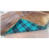 Image 5 : Horse Cutter Sleigh Blanket 64 x 68" with Green Felt Scalloped Edge Backing Excellent Condition ??
