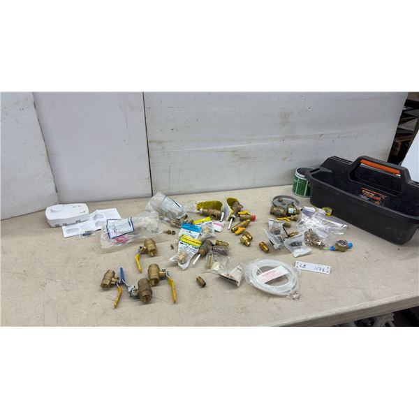 Brass Ball Valves, Watts Tapped Hose Adapter, Fittings, Gas Detector, and More