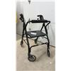 Image 1 : Dana Douglas 4200 DX Rollator Walker with Seat and Hand Brakes