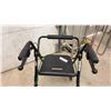 Image 4 : Dana Douglas 4200 DX Rollator Walker with Seat and Hand Brakes