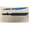 Image 5 : Blue Sword 28" Total Length, 18" Blade with Sheath