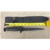 Image 6 : 2 Knifes and a Set of 3 Throwing Knives Largest 14" Long