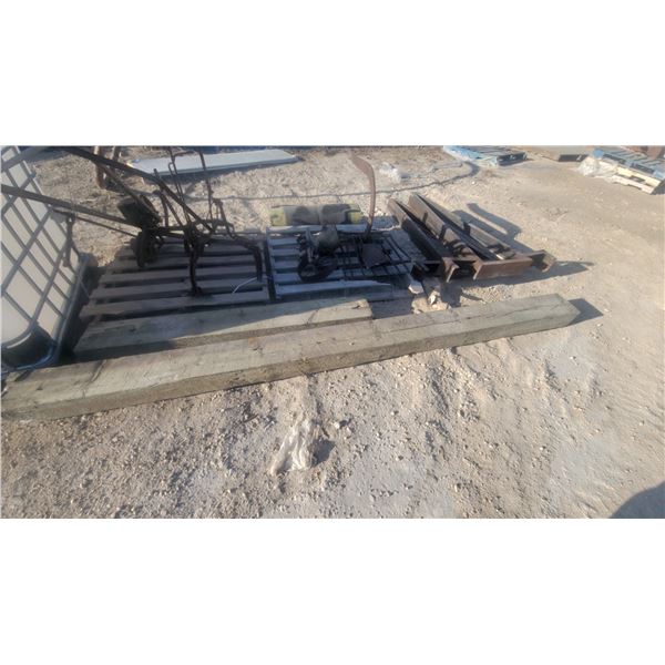 Treated 4 x 6" Timber 1)10' 1)5'