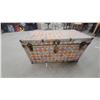 Image 1 : Vintage Storage Trunk with Colorful Mod Circle Pattern 18 x 36 x 20"