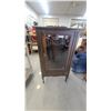 Image 1 : Antique Walnut China Cabinet 60 x 32 x 13.6"