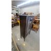 Image 2 : Antique Walnut China Cabinet 60 x 32 x 13.6"