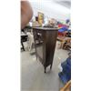 Image 4 : Antique Walnut China Cabinet 60 x 32 x 13.6"