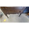 Image 5 : Antique Walnut China Cabinet 60 x 32 x 13.6"