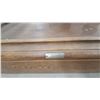 Image 5 : Antique L. Paulle Oak and Glass Mercantile Counter Display Case 42 x 27 x 42"