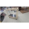 Image 1 : Vintage Wooden and Glass Slant-Top Retail Display Case 41 x 47 x 21"