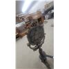 Image 4 : Pair of Cast Iron Andirons with Sailing Ship Medallion and Dolphin Column Design Gorgeous Set